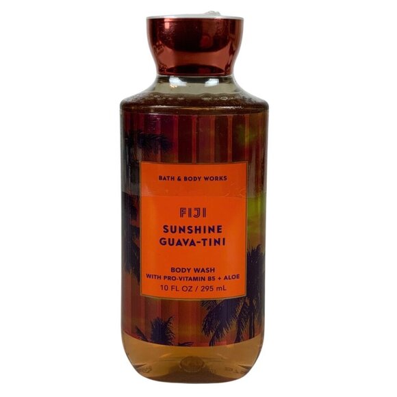 Bath & Body Works Fiji Sunshine Guava-Tini Body Wash 10 Fl Oz Sealed - Picture 1 of 4
